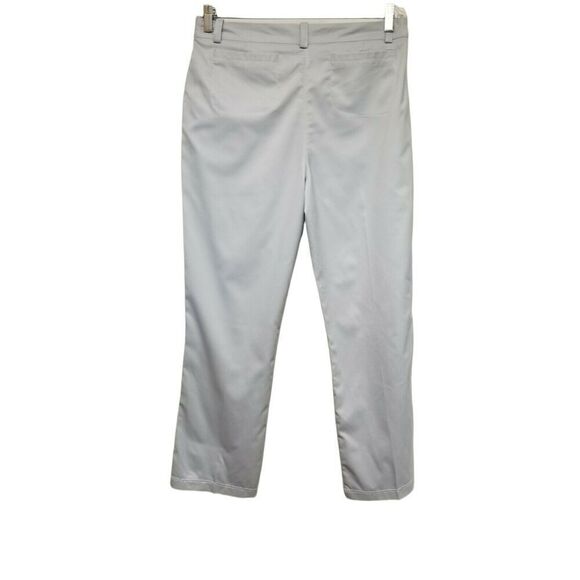 Maggie Lane Women's Flat Front Tech Golf Pants Active Athletic Gray Size 8 - Picture 2 of 5